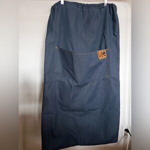 Vintage Lee Jeans Denim Laundry Bag